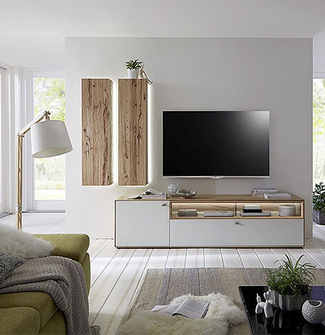 Unsere Möbel verleihen Ihrem Wohnzimmer Ausdruck Helles Wohnzimmer mit Designermöbeln